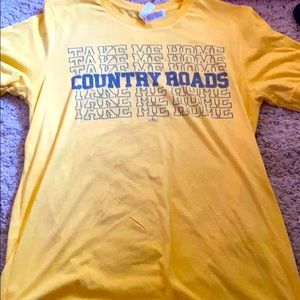 Yellow Hippie Runner unisex shirt